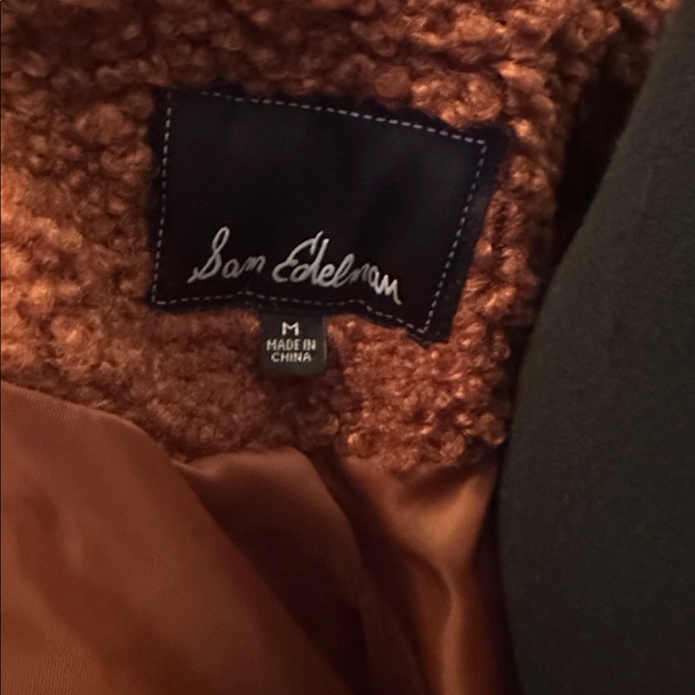 Sam Edelman Rust Teddy Jacket - Picture 9 of 12